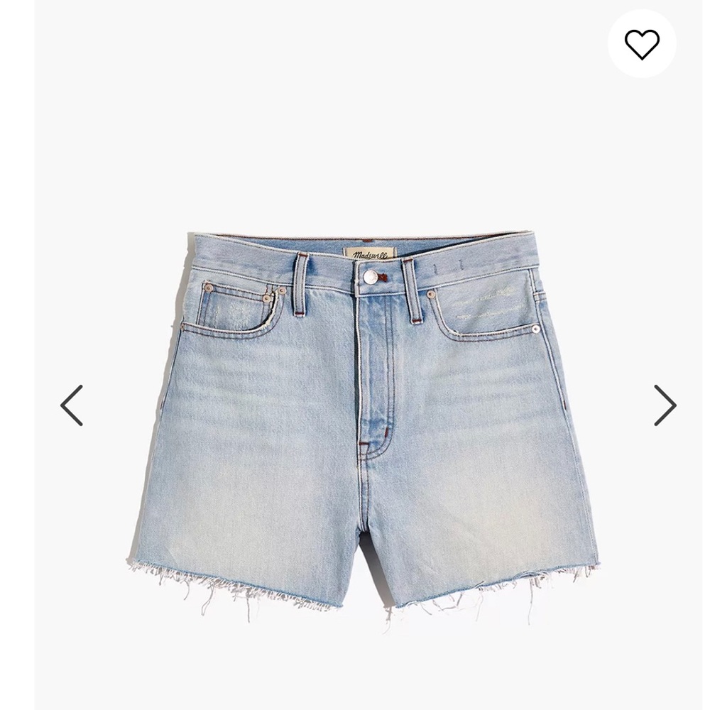 Madewell Momjean Shorts
